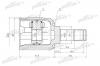 PATRON PCV5008 ШРУС внутр к-кт [A:25, B:23, D:41] HYUNDAI: Sonata 01-