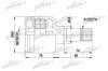 PATRON PCV5020 ШРУС внутр к-кт [A:41, B:39, D:89] CITROEN: JUMPER бортовой 94-02, JUMPER автобус 94-02, JUMPER фургон 94-02, FIAT: DUCATO бортовой 94-02, DUCATO авто