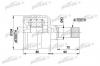 PATRON PCV5021 ШРУС внутр к-кт [A:41, B:45, D:104] CITROEN: JUMPER бортовой 94-02, JUMPER автобус 94-02, JUMPER фургон 94-02, FIAT: DUCATO бортовой 94-02, DUCATO авт