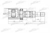 PATRON PCV5036 ШРУС внутр прав к-кт