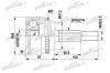 PATRON PCV9791 ШРУС наружн к-кт Toyota: Camry, Solara 02-05