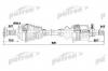 PATRON PDS0147 Полуось левая 25x629x58,4x24 CITROEN: BERLINGO 08-, C4 04- / PEUGEOT: 307 00-, PARTNER 08-