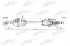 PATRON PDS0277 Полуось передняя левая 28x670x59x37 CITROEN: C5 2.2HDI 08-