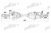 PATRON PDS0288 Полуось передняя левая 25x616x51x22 OPEL: CORSA D 1.3CDTI (55KW) 06-