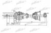 PATRON PDS1397 Полуось лев RENAULT: CLIO II 1.2/1.2 16V/1.4/1.4 16V/1.4 16V/1.5 dCi/1.5 dCi/1.6/1.6 16V/1.9 dTi 98-, KANGOO 1.2/1.2 16V/1.4/1.5 dCi/1.6 16V 4x4/1.9 dTi/