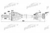 PATRON PDS1407 Полуось лев RENAULT: MASTER II автобус 2.5 D/2.8 dTI 98-