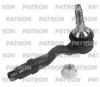 PATRON PS1249L Наконечник рулевой тяги левый BMW: 5 (F07, F10, F11) 09-, 6 (F12, F13) 11-, 7 (F01, F02, F03, F04) 08- (с.п. детали Турция)