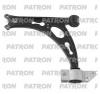 PATRON PS5157L Рычаг подвески без шаровой опоры AUDI: A3 03-, SEAT: ALTEA 04-, VW: CADDY III 04-, CADDY III 04-, GOLF V 03-, TOURAN 03-
