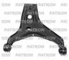 PATRON PS5176L Рычаг подвески левый AUDI: 80 91-94, 80 AVANT 91-96, CABRIOLET 91-00