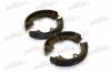 PATRON PSP208 Колодки тормозные барабанные TOYOTA: CAMRY Liftback 83-88, CAMRY седан 83-88, CARINA E 92-97, CARINA E Sportswagon 93-97, CARINA E седан 92-97, CARINA II 83-88, CARINA II 87-