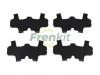 FRENKIT 940226 Пластины противоскрипные тормозных колодок (4шт.)