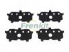 FRENKIT 940264 Комплект пластин тормозных колодок перед BMW 2 ACTIVE TOURER (F45) 13-, MINI COUNTRYMAN 14-