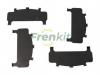 FRENKIT 940512 Пластины противоскрипные тормозных колодок (4шт.)