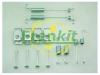 FRENKIT 950846 Комплект монтажный барабанного тормоза | зад |