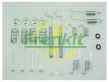 FRENKIT 950873 Комплект монтажный барабанного тормоза | зад |