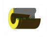 FRENKIT P545405 Поршень тормозного суппорта| зад |