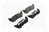 STELLOX 000 539B-SX 000 539B-SX_колодки дисковые задние с антискр. пл./ Ford Explorer 4.0 V6 98&gt;