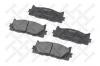 STELLOX 000 579B-SX 000 579B-SX_колодки дисковые передние с антискр. пл./ Toyota Camry 2.4/3.5 V6 07&gt;
