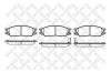STELLOX 001080SX колодки дисковые п./ Nissan Sunny B15 98]/Almera Classic 06]