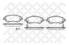 STELLOX 001081B-SX Колодки тормозные дисковые передние