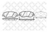 STELLOX 001092B-SX Колодки дисковые передние