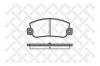 STELLOX 036030SX колодки дисковые з./Fiat Croma 1.6-2.5TD 88-96,Lancia Dedra 1.8-1.9TD [96
