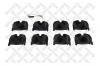 STELLOX 1003002B-SX 1003 002B-SX_колодки дисковые передние с антискрип. пл./ MB W211/S211/R230/R199 3.2/5.5/6.0 02&gt;