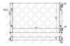 STELLOX 1025069SX радиатор/ VW Golf/Vento 1.6-1.9TDi 91]