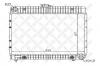 STELLOX 10-25094-SX радиатор системы охлаждения MB W123/W126 2.0-3.0D 76-85
