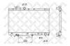 STELLOX 1025150SX радиатор/ Toyota Corona/Carina 2.0 ST202 АКПП 93-95