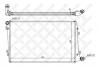 STELLOX 10-25286-SX радиатор системы охлаждения VW Passat/Touran/Jetta 1.9TDi 03