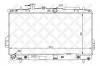 STELLOX 1025307SX 10-25307-SX_радиатор системы охлаждения! АКПП\ Hyundai Matrix 1.6/1.8 01&gt;