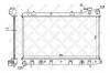 STELLOX 10-25381-SX Радиатор, охлаждение двигателя