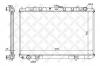 STELLOX 10-25391-SX радиатор системы охлаждения Nissan X-trail 2.2dCi 01