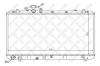 STELLOX 10-25461-SX Радиатор, охлаждение двигателя