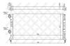 STELLOX 10-25712-SX Радиатор, охлаждение двигателя