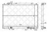 STELLOX 1025955SX 10-25955-SX_радиатор системы охлаждения! АКПП\ Mitsubishi Space Gear 2.0/2.4/2.5TD 95&gt;