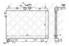 STELLOX 1026603SX 10-26603-SX_радиатор системы охлаждения! МКПП\ Hyundai Getz 1.1/1.3/1.6 02&gt;