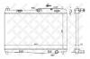 STELLOX 1026754SX 10-26754-SX_радиатор системы охлаждения!\ Ford Fiesta VI 1.2-1.6 08&gt;