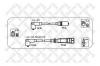 STELLOX 10-38096-SX Комплект проводов зажигания