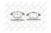 STELLOX 1041010-SX колодки дисковые п./ Citroen C4, Peugeot 307 2.0i/HDi 03