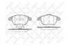 STELLOX 1041010-SX колодки дисковые п./ Citroen C4, Peugeot 307 2.0i/HDi 03