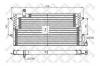 STELLOX 10-45005-SX радиатор конд./VW Passat 93-96