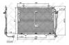 STELLOX 10-45055-SX радиатор конд./MB W202 2.0i/2.3i/2.5TDi 95-00