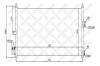 STELLOX 10-45170-SX радиатор конд./ Nissan Almera all 00/Primera all 02
