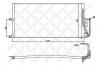 STELLOX 1045194SX 10-45194-SX_!радиатор конд.\ Opel Vectra all 99&gt;