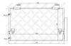 STELLOX 1045732SX 10-45732-SX_радиатор кондиционера!\ Toyota Hi-LUX 3.0TD 05&gt;