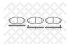 STELLOX 1052002B-SX Колодки дисковые передние