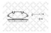 STELLOX 1120002-SX колодки дисковые п.