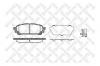 STELLOX 1187001SX 1187 001-SX_=1176 01=FDB1861 [26696FE040] !колодки дисковые з.\ Subaru Impreza 2.0i WRX Turbo 02&gt;